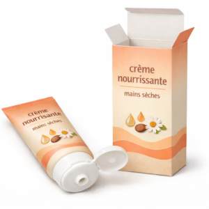 Tube capsule service et étui